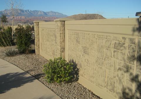 concrete fencing