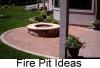 outdoor fire pit