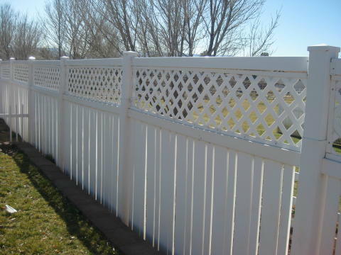 vynal fence