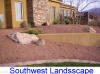small picture of front yard landscaping in the southwest
