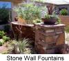 Natural Stone Wall Fountain
