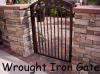 Wrought Iron Gate