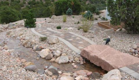 rock step bridge